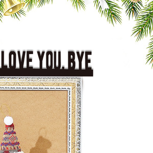 Goodbye Love You marco de puerta decoración de pared Punto de madera eslogan inglé<span class=keywords><strong>s</strong></span> signo para el hogar pasillo pegatina colgante de pared - Product Image 4
