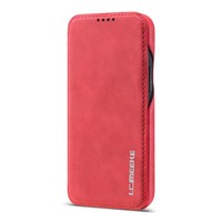 Étui de téléphone en cuir pliable LC.IMEEKE avec porte-cartes pour iPhone 12 Mini, étui de téléphone en PU