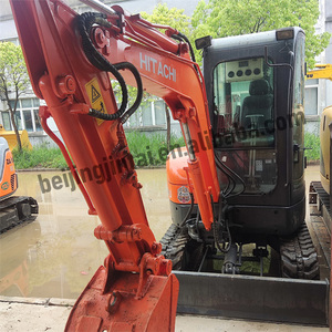 รถขุดขนาดเล็กมือสองของญี่ปุ่น Hitachi ZX30 ขนาด 3 ตัน พร้อมหัวเจาะและบุ้งกี๋ขุด ความจุ 0.16 ลูกบาศก์เมตร - Product Image 4