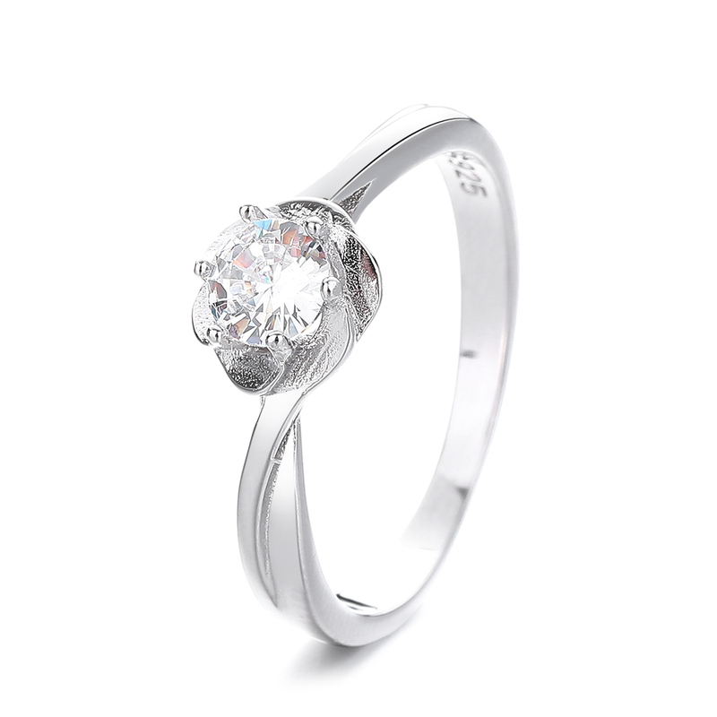 High End Elegant Diamond Zircon Heart