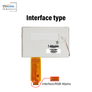 Innolux <span class=keywords><strong>7</strong></span> inch <span class=keywords><strong>LCD</strong></span> module hiển thị bảng điều khiển 500 nits độ sáng <span class=keywords><strong>chimei</strong></span> <span class=keywords><strong>LCD</strong></span> cổ điển mô hình 800x480 Độ phân giải bền hiển thị - Product Image 3