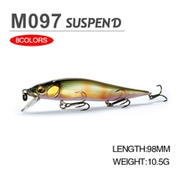 Leurres de pêche flottants M097, appât de natation, Jerkbait VISION ONETEN jr, 9.8cm, 10.5g