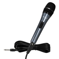 Microphone filaire professionnel portable en plastique JINJUE pour fêtes, karaoké, églises, spectacles et réunions