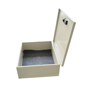 <span class=keywords><strong>Coffre</strong></span>-<span class=keywords><strong>fort</strong></span> numérique de bureau domestique compact avec doublure en feutre doux et couche intérieure <span class=keywords><strong>anti</strong></span>-rayures – Mini <span class=keywords><strong>coffre</strong></span> de sécurité pour rangement - Product Image 3