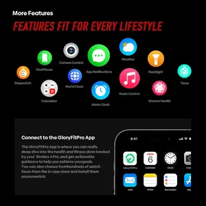 Stratos <span class=keywords><strong>4</strong></span> <span class=keywords><strong>Pro</strong></span> Smartwatch GPS con Display AMOLED da 1,43 Pollici, Torcia Bicolore, Archiviazione Musicale, 170+ Modalità di Allenamento, in Acciaio - Product Image 6