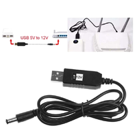 Cable de fuente de alimentación de 5,5x2,1mm, cable exterior