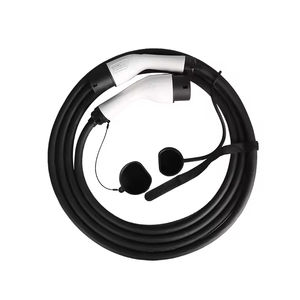 Cargador Tipo 2 estándar europeo 16A 32A Cable de pistola de carga de vehículo de doble extremo nuevo para carga de vehículos eléctricos domésticos - Product Image 1