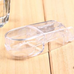 Distributeur de pilules portable classique – Organisateur de comprimés facile à diviser – Boîte de rangement pour médicaments pour seniors – Étui à pilules en plastique transparent personnalisable - Product Image 2