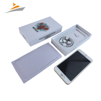 Boîte d'emballage universelle en carton rigide vide, écologique, pour téléphones portables et accessoires, avec impression de logo personnalisée OEM, prix usine