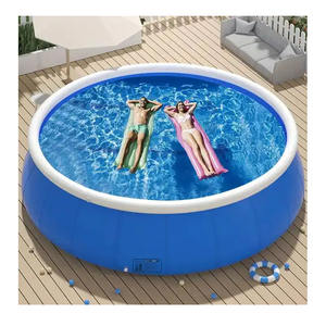 Petit ménage extérieur <span class=keywords><strong>bac</strong></span> à <span class=keywords><strong>sable</strong></span> pompe Logo clôture baignoire à glace pour les fêtes pliable PVC <span class=keywords><strong>piscine</strong></span> gonflable pour enfants adultes - Product Image 1