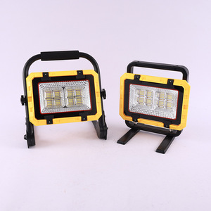 Lampe de travail portable à LED, batterie rechargeable 12V, lumière blanche, camping, exploitation minière, utilisation d'urgence - Product Image 1