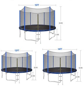 <span class=keywords><strong>Trampoline</strong></span> extérieur Commercial rond <span class=keywords><strong>grand</strong></span> 6 pieds 8 pieds 10 pieds 12 pieds 14 pieds 16 pieds <span class=keywords><strong>Trampoline</strong></span> pour enfants - Product Image 2