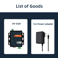 Servidor de puerta de enlace serie RS232 RS485, MCU de doble núcleo de 240MHz, Ethernet 10/100Mbps, amplio voltaje, Modbus MQTT IoT, convertidor con doble watchdog