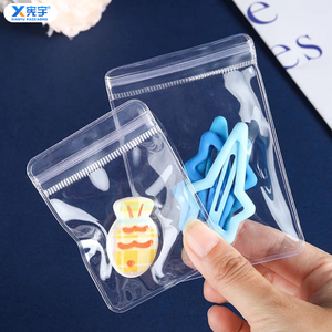 Sac à fermeture éclair transparent en PVC clair avec trou de suspension, sacs d'emballage en PVC résistants à l'humidité pour bijoux, composants électroniques - Product Image 6