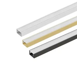 Profilé en aluminium à LED VST Lumière linéaire encastrée pour meuble vitrine