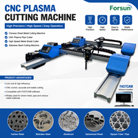 Machine de découpe de tôles 1325 avec 20 % de réduction, découpeuse d'acier inoxydable, machine de découpe plasma CNC à vendre