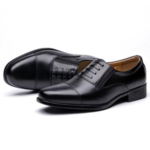 Nuove Scarpe da Uomo in Pelle Primaverili Traspiranti e Casual per Business, Stile Elegante per la Preghiera Musulmana - Product Image 1