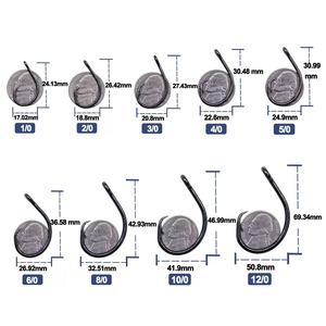 Hameçons de pêche au thon en eau salée en acier à haute teneur en carbone, modèle Big Demon Circle, vente en gros directe usine - Product Image 2