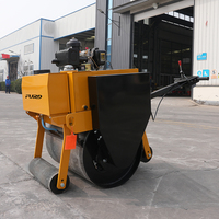 Nouveau Compacteur Vibratoire Hydraulique Monocylindre FURD FYL-700 500kg 5.4HP/9HP à Engrenages Haute Efficacité pour Route, Garantie 1 An