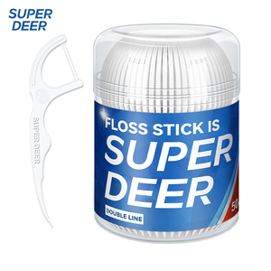 Xỉa răng cho răng sản phẩm chăm sóc nha khoa rửa nước Flosser nha khoa du lịch Kit với nhựa tăm bạc hà xỉa nha khoa Pick - Product Image 2
