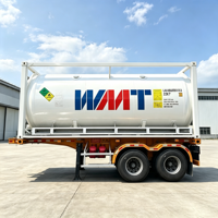 Réservoir ISO portable WMT 21000L UN pour gaz argon en vrac – Approvisionnement mondial – Conteneur ISO