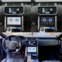 Panel AC Dua Layar Tampilan Papan Udara untuk Land Range Rover Eksekutif Vogue SVA L405 2013-2017 Kondisi Layar Sentuh Udara LCD