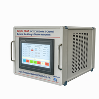 Bayou-Lok High Precision Dynamic Gas Calibrator Multi-channel Gas Dilution Device Multi-component Gas Mixer 1 Year Laboratory