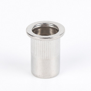 Écrou à riveter à tête plate en acier inoxydable Zixin M3 M4 M5 M6 M8 M10 M12, écrou fileté à tête ronde, norme GB17880.2 - Product Image 1