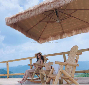 Paraguas de paja cuadrado impermeable para muebles de <span class=keywords><strong>patio</strong></span> al aire libre de nuevo diseño en gran oferta - Product Image 5