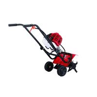 Outils de jardinage Désherbeur Mini tondeuse à gazon à essence 52CC Démarrage manuel Cultivateurs Tillers