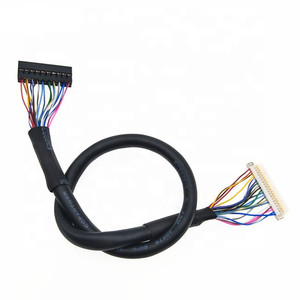 Hirose DF19G-20S-1C 20pin 20pin terminal crimpado a dupont BLD2-20 2mm Paso 2 filas 2 * 10pin conector hembra cable lvds lcd - Product Image 1