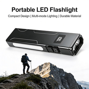 Yunmai EDC Flashlight X729 Rechargeable LED With <b>UV</b> <b>Light</b> And Magnet For Outdoor Use - Product Image 4