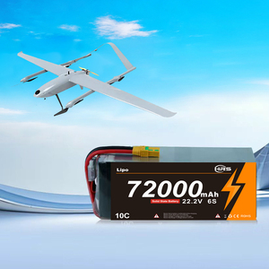 Аккумулятор VTOL 72000 мАч 72 Ач 6S/12S/14S, мощный LiPo-аккумулятор для больших БПЛА и вертикально взлетающих и приземляющихся дронов - Product Image 1