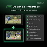 YoLoLiv YoloBox Mini Écran tactile tout-en-un, équipement de diffusion en direct portable multi-caméras (USA Canada Mexique)