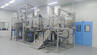 Cuve de chauffage et d'agitation à double paroi en acier inoxydable avec moteur et boîte de vitesses ABB pour le traitement des produits chimiques, capacité 200L-1000L