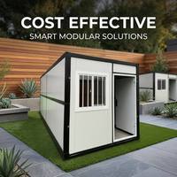 Casa Contenedor Pequeña, Económica, Ideal para Obras de Construcción, Desmontable, Fácil de Instalar, Casa Contenedor Económica