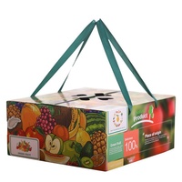 Boîte-cadeau de fruits de Festival de la mi-automne haut de gamme 2mm d'épaisseur dossier en carton boîte vide emballage pour bougies de fruits de raisin Kiwi pomme