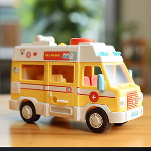 Juego de Ambulancia de Juguete para Niñas de 2 a 4 Años, Kit Médico de Plástico - Product Image 3