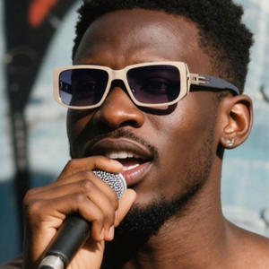 Lunettes de soleil métalliques pour hommes, UV400, anti-reflets, verres PC, monture noire, style carré petit, rétro, punk, protection solaire - Product Image 2