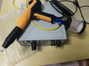 ระบบเคลือบผง SPT220-100ไฟฟ้าสถิตแบบใหม่100% QA สภาพโรงงานผลิตเหล็กใช้ใหม่อุปกรณ์ทาสีหลัก PLC - Product Image 5