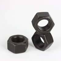 ASME B18.2.4.1M Metric Nut ASTM A194 2H Carbon Steel Black Hex Nut