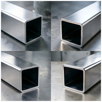 Tubo Rectangular Estirado en Frío ASTM A106, Conformación de Bordes Precisos, Ligero y Robusto, para Soportes de Equipos de Nueva Energía, Tamaño Personalizado