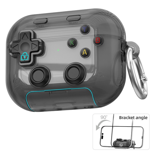 Suitable for AirPods 4 Protective case Pro2 Gen Bluetooth case Transparent Decompression Luminous AirPods Pro3 Headphone Cover