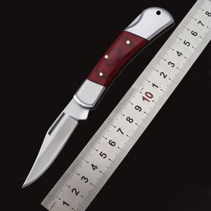 Cuchillo de Camping de Alta Calidad con Mango de Madera de Color, Cuchillo de Bolsillo con Bloqueo Trasero - Product Image 2