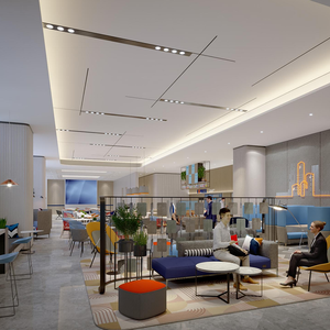 Meubles de hall d'hôtel modernes, chambre de luxe 5 étoiles, intérieur d'hôtel luxueux personnalisé, ensembles de meubles de chambre d'hôtel - Product Image 2