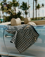 Short de bain MLY à séchage rapide, short de plage, logo personnalisé, imprimé floral respirant, short de bain à cordon de serrage pour homme