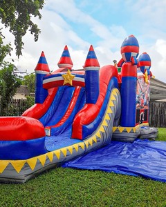 Aeor thương mại 0.55mm bạt PVC lâu đài bouncy castillos hinchables nhảy Bouncer bơm hơi nảy - Product Image 1