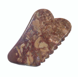 Masseur facial anti-âge en pierre Yuzi Nuwa multicolore - Product Image 1