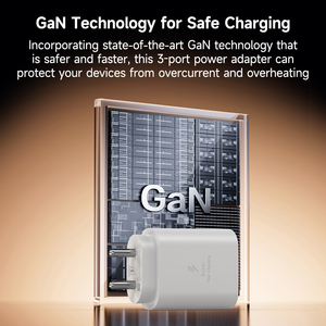<span class=keywords><strong>Cargador</strong></span> <span class=keywords><strong>de</strong></span> Viaje Universal Ecológico USB-C Gan <span class=keywords><strong>de</strong></span> 45W PD 3.0 con Triple Protección para Teléfonos Inteligentes S20/S21/Note <span class=keywords><strong>10</strong></span> - Product Image 6