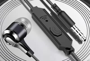 Auriculares intrauditivos con cable y micrófono para iPod, iPad, MP3, todos los teléfonos con conector de 3,5mm - Product Image 5
